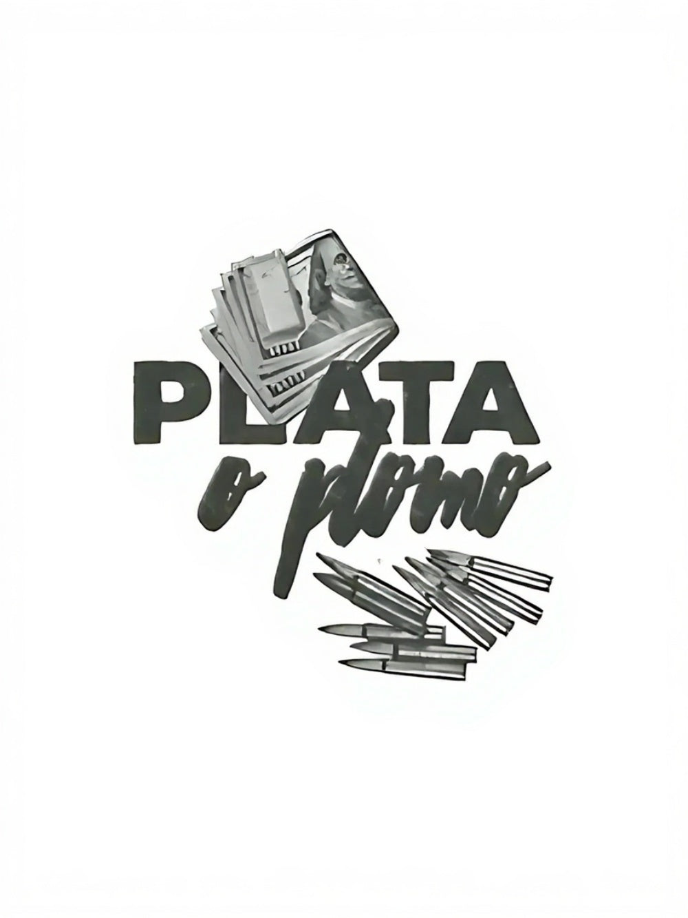 Plata o Plomo Yarı Kalıcı Orta Boy Dövme