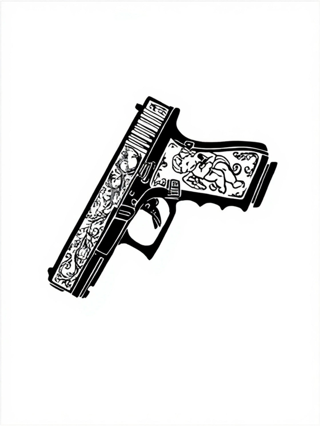 Deadly Innocence Yarı Kalıcı Orta Boy Dövme