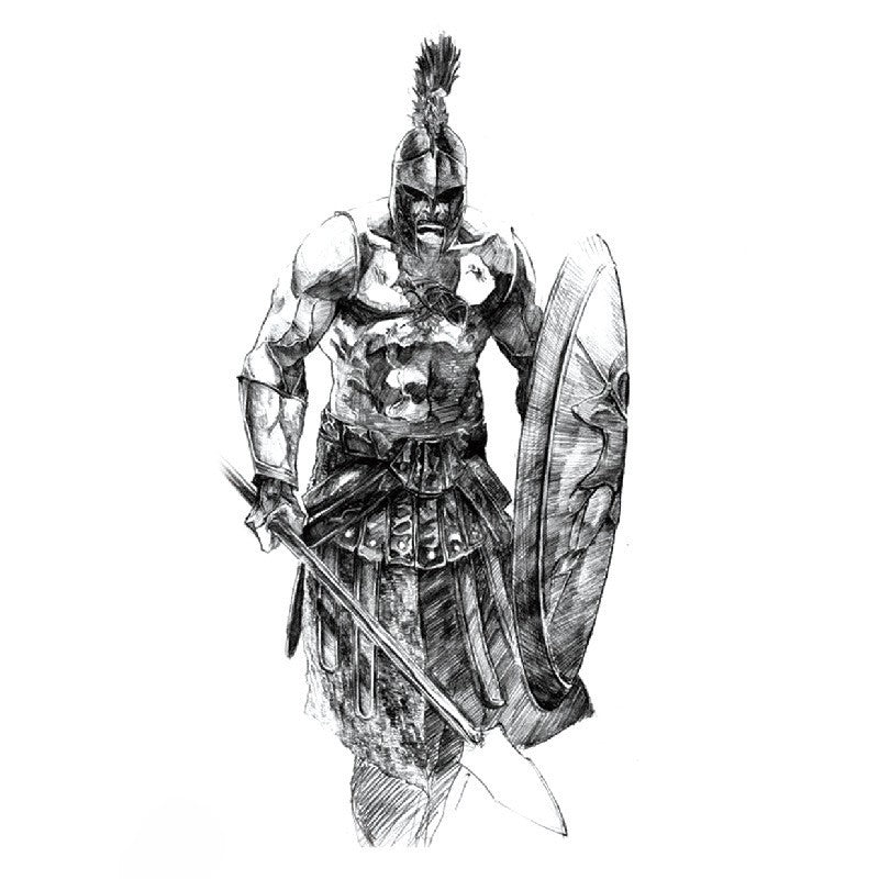 Iron Valor Yarı Kalıcı Orta Boy Dövme