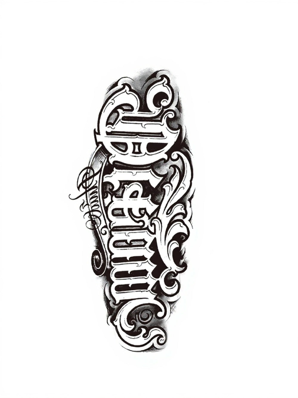 Inked Legacy Yarı Kalıcı Orta Boy Dövme