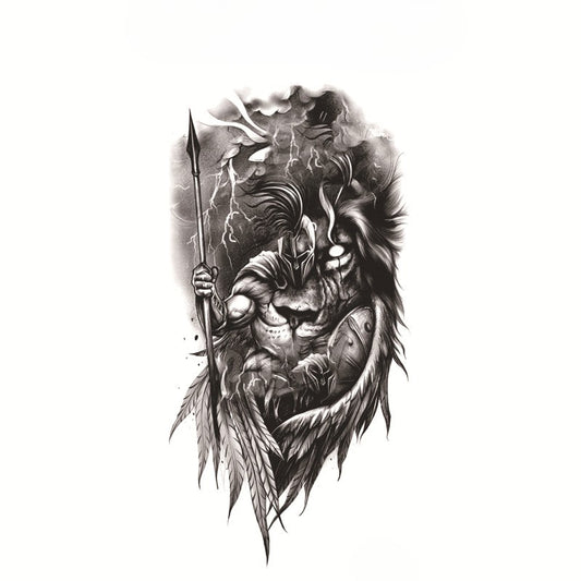 Stormborn Warrior Yarı Kalıcı Orta Boy Dövme