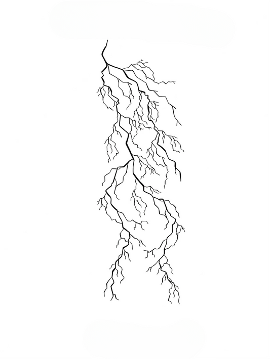 Strike Line Yarı Kalıcı Kol Dövmesi
