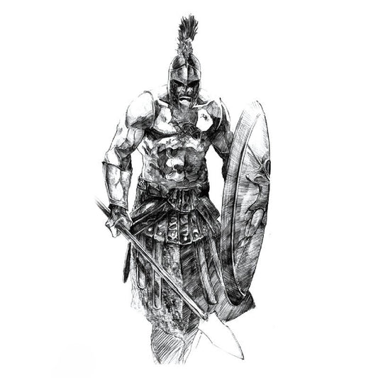 Iron Valor Yarı Kalıcı Orta Boy Dövme