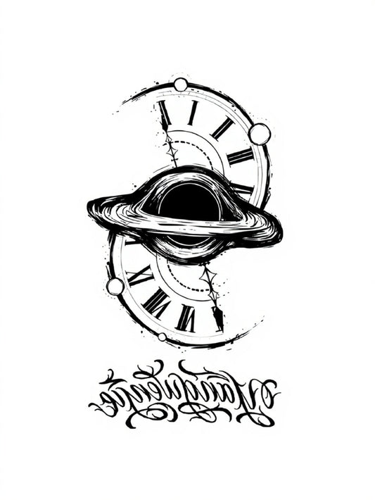 Beyond Time Yarı Kalıcı Küçük Boy Dövme