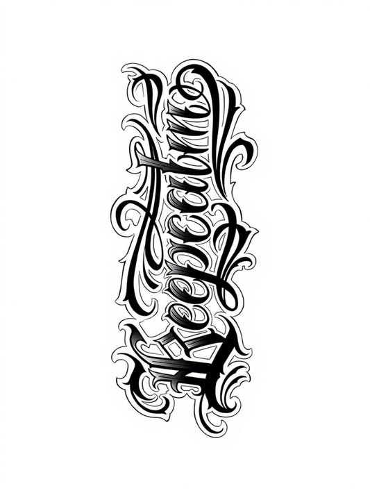 Keep Faith Yarı Kalıcı Küçük Boy Dövme