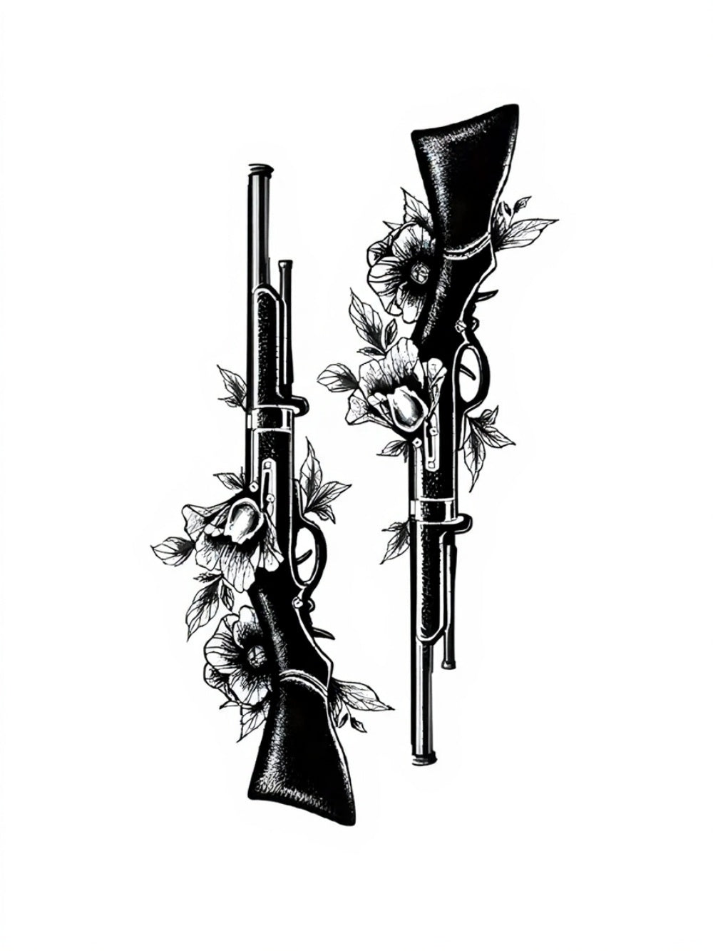 Beauty and Fire Yarı Kalıcı Küçük Boy Dövme